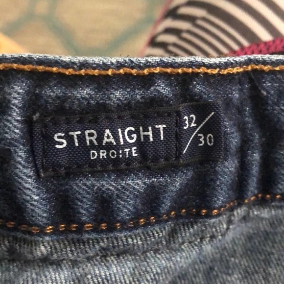 Tommy Hilfiger Straight Leg Jeans Size 32 Blue Denim - Picture 4 of 7